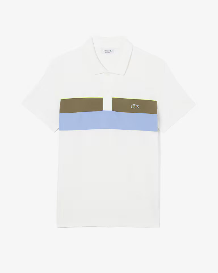 Polo regular fit Petit Piqué color-block